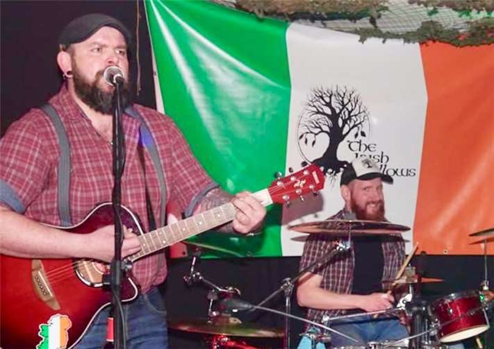 „The Irish Fellows“ begeistern mit irischer Livemusik.  privat