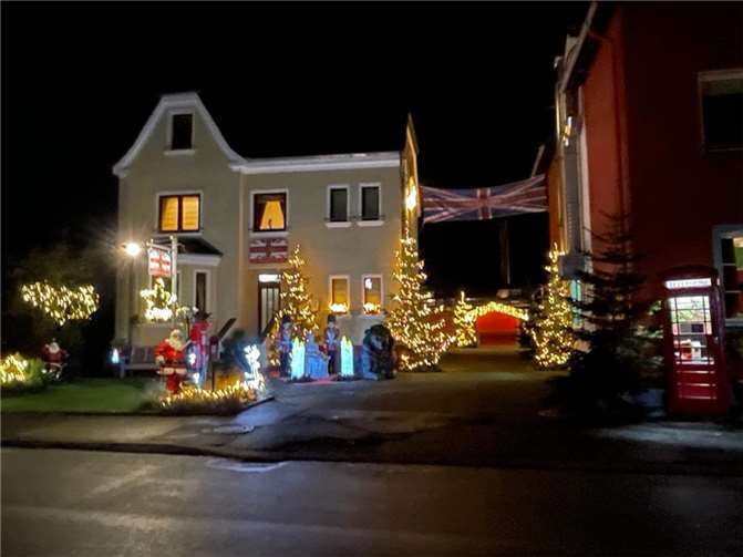 The Little Britain Inn ist festlich geschmückt. Fotos: privat