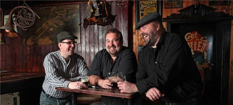 „The Stokes“ – Irish Folk vom Feinsten.  Quelle: The Stokes