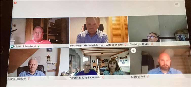 Thema der Veranstaltung war das Vereins-und Kulturförderprogramm des Rhein-Lahn-Kreises, vorgestellt von Mike Weiland und Frank Puchtler.Foto: SPD