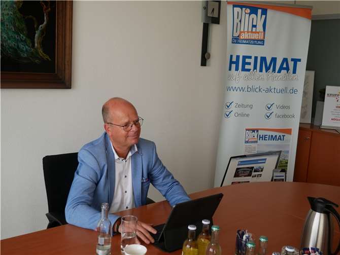 Themen wie Flüchtlingsunterbringung, Digitalisierung, Klimawandel oder Digitalisierung der Verwaltung standen auf Hermann Krupps Agenda. 