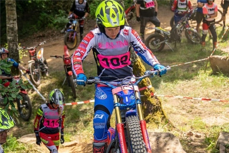 Theresa Angst beim Finale der Deutschen Meisterschaft.