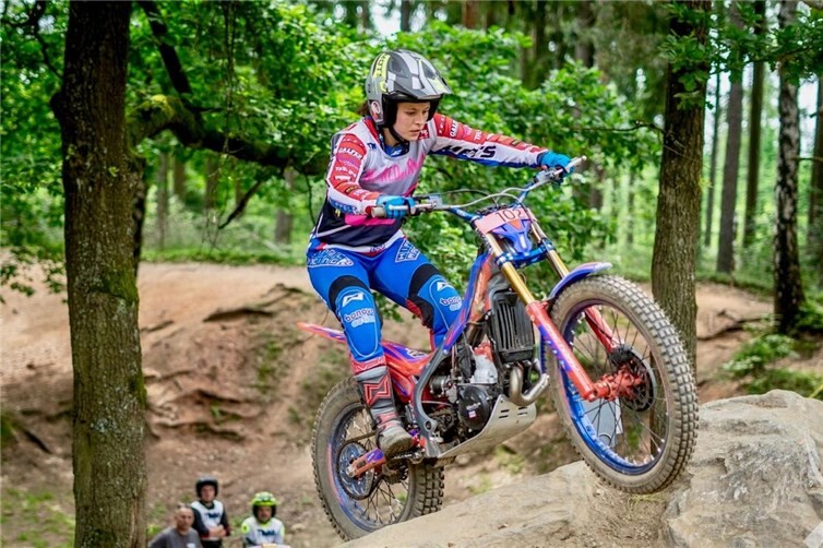 Theresa Angst beim Finale der Deutschen Meisterschaft