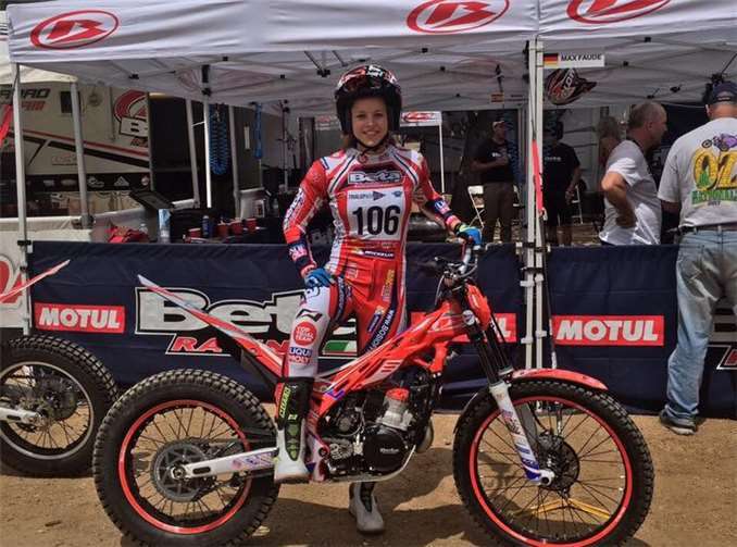 Theresa Bäuml konnte sich sowohl bei den Deutschen Meisterschaftenin Frammersbach, als auch bei den Meisterschaften in den USA behaupten. Fotos: Bäuml