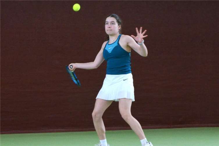 Theresa Echinger (HTC Bad Neuenahr). Fotos: Tennisverband Rheinland