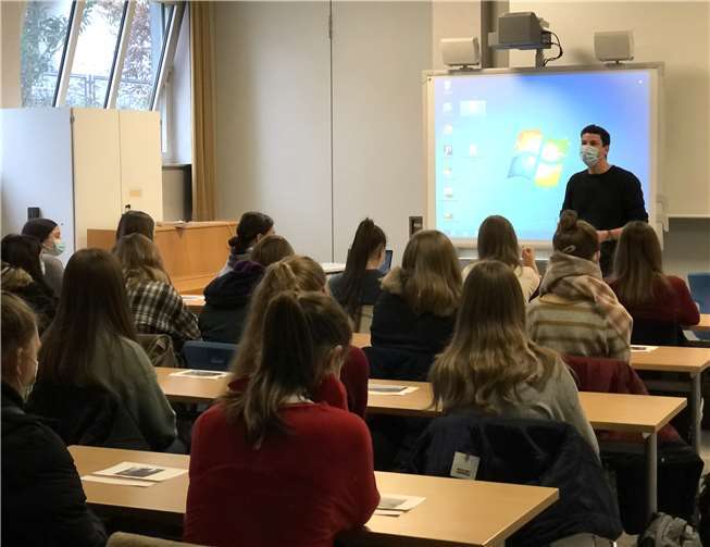 Thilo Pulch informierte über Australien. Foto: Daniel Bleyenberg