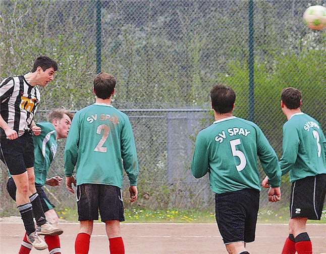 Thomas Andernach brachte den FSV mit einem Kopfballtor in Führung. privat
