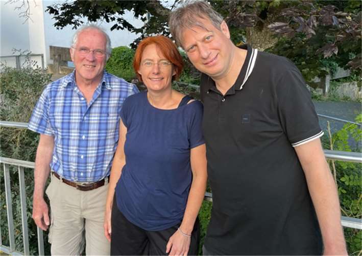 Thomas Bernhard, Susanne Crezelius und Alex Schmidtbrücken. Foto: privat