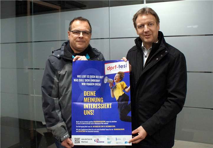 Thomas Christ (links), Vorsitzender des Kreisjugendrings Mayen-Koblenz, gemeinsam mit Horst Hohn (rechts), dem Sprecher der CDU-Fraktion im Jugendhilfeausschuss Mayen-Koblenz. privat