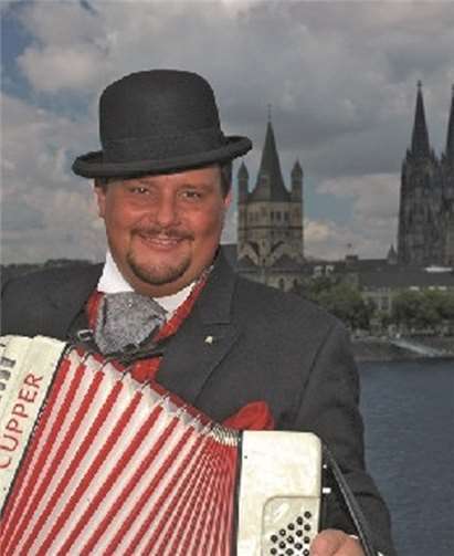 Thomas Cüpper wird in Kölscher Mundart singen. privat
