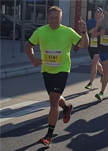 Thomas Dott wurde in Koblenz 17. in seiner Altersklasse.privat