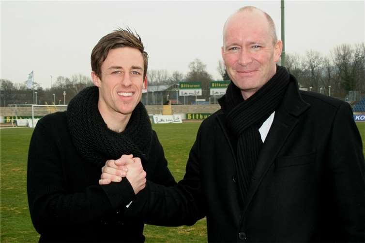 Thomas Gentner und Ulrich Schulte-Wissermann. Foto: TuS Koblenz