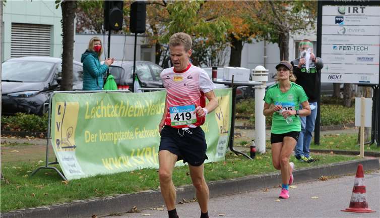 Thomas Gilberg gewann die Altersklasse M50.Foto: Holger Teusch