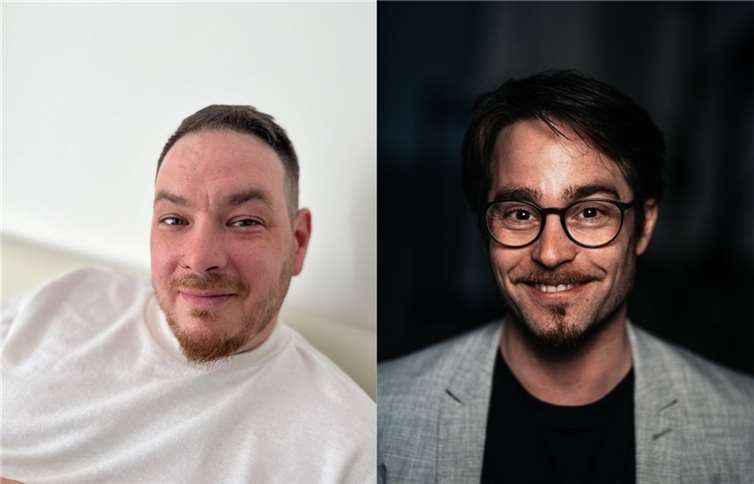 Thomas Harnisch (r.) und Sven Orso.  Foto: privat