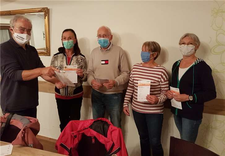 Thomas Hirsch, Doris Ecker, Heinz Wiegand, Renate Staffel, Monika Dau-Achilles (v.l.). Foto: privat