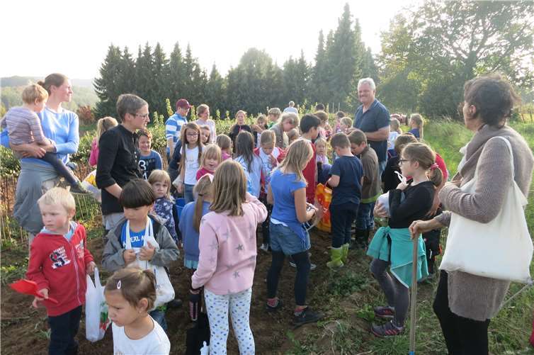 Thomas Kühlwetter erklärt das Geheimnisse von die Kartoffel. Privat