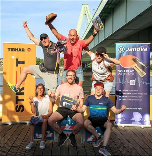 Thomas Kuhn (TV Cochem / TTC Dohr) (li.oben) war mit dabei. Foto: privat