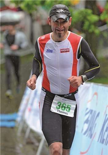 Thomas Müller nahm am Malberglauf teil. Archiv Lauftreff Puderbach