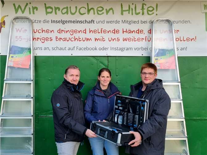 Thomas Schäfer (Kassierer/IG), Sandra Kirch (2. Vorsitzende/IG) und Sascha Wendland (Vorsitzender/IF). Foto: privat