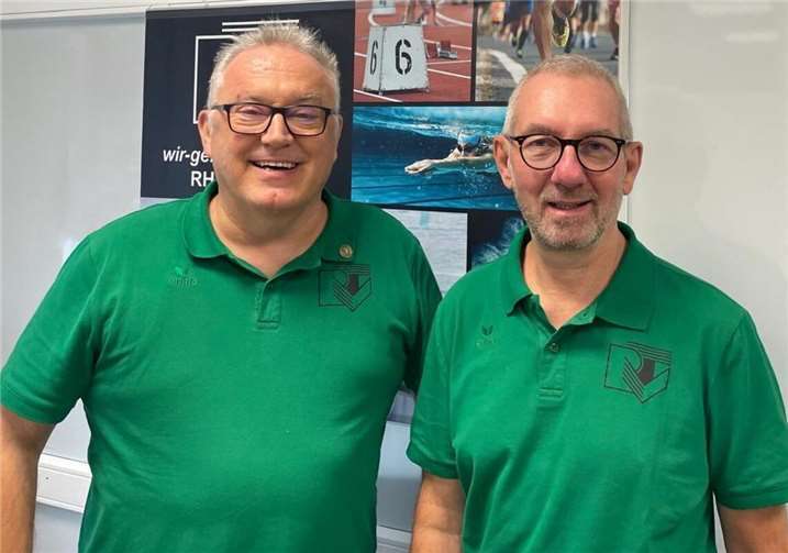 Geschäftsführender Vorstand wurde bestätigt  Thomas Schloßbauer (links) und Uwe Preußner.  Foto: privat