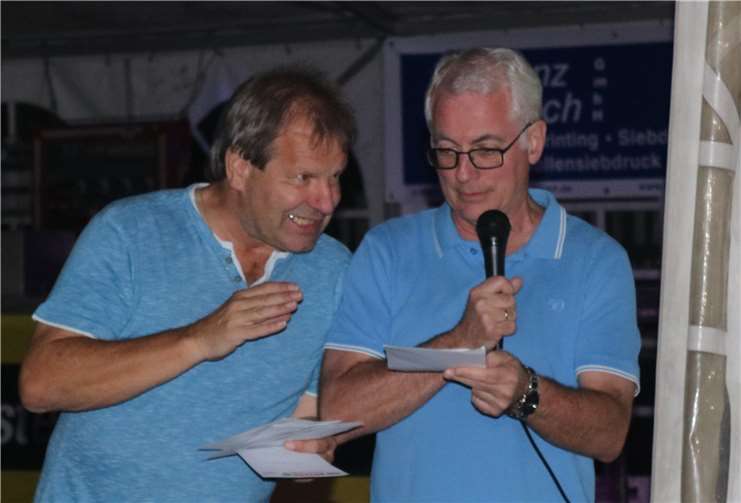 Thomas Schmengler und Volker Mendelehrten die Sieger des Hobbyturniers.