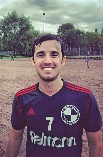 Thomas Schmidt hatte nach toller Leistung Grund zum Strahlen. privat