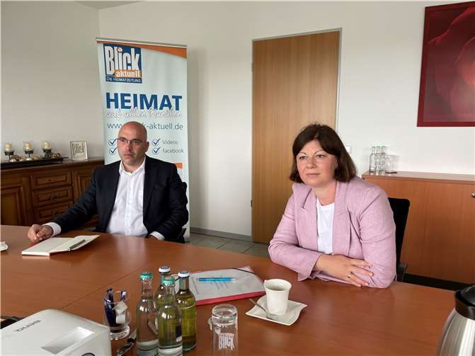 Thomas Weimer und Nicole Steingaß. Foto: ROB 