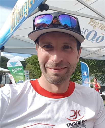 Thorsten Britz holt Platz vier Thorsten Britz nach dem Wettkampf.Torsten Drommel
