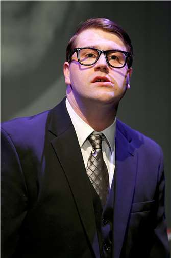 Thorsten Hamer schlüpfte in die Rolle des Heinz Erhardt.  Foto: privat