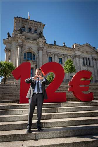 Thorsten Rudolph stimmte im Bundestag für die Erhöhung des Mindestlohns auf 12 Euro. Foto: Paul Alexander Probst