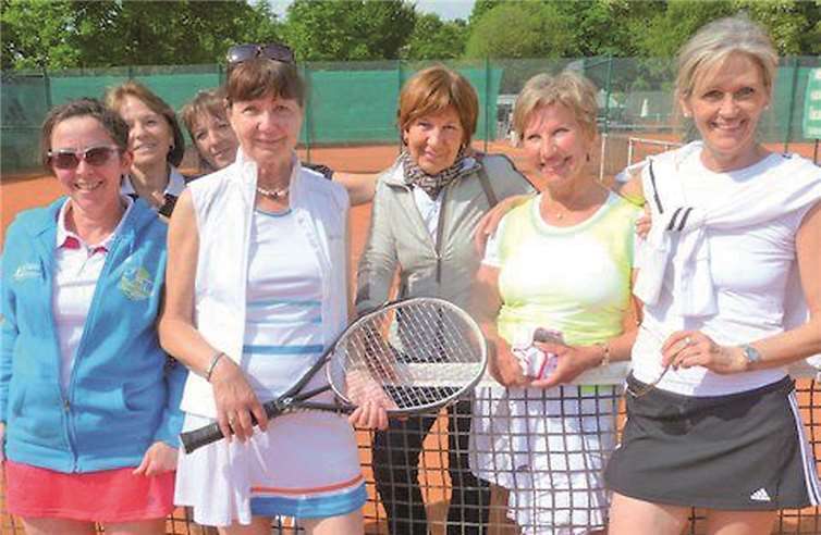 Tiebreakrekordlerinnen auf dem Weg zum Klassenerhalt in der Oberliga - die Damen 50. privat