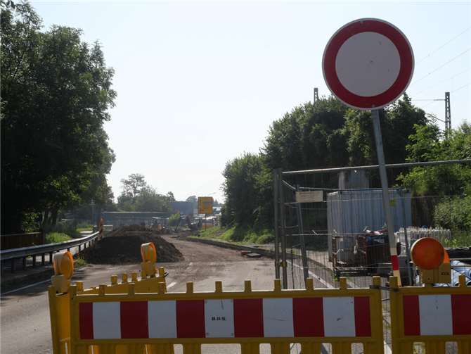 Tiefbauarbeiten an K 91 dauern länger als geplant. Fotos: Stadt Weißenthurm