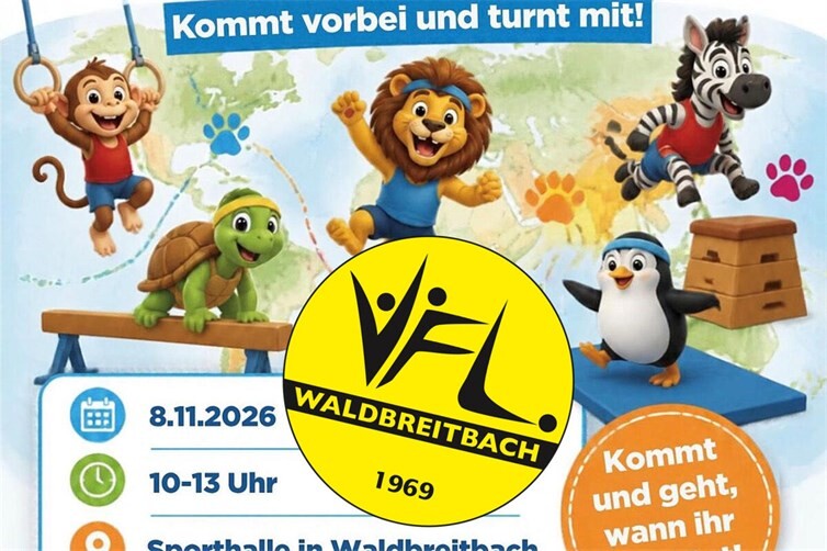 Tierische Turn-Weltreise