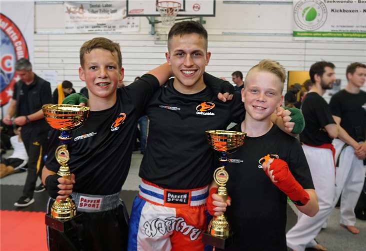 Till Wagner (links) ist sowohl Deutscher meister als auch Vizemeister.