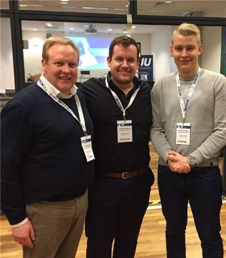 Tilman Kuban, Christian Comes Maternus Dötsch (v.l.).Foto: privat