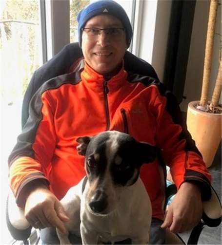 Tilo hofft, dass ein passender Spender gefunden wird. Foto: privat