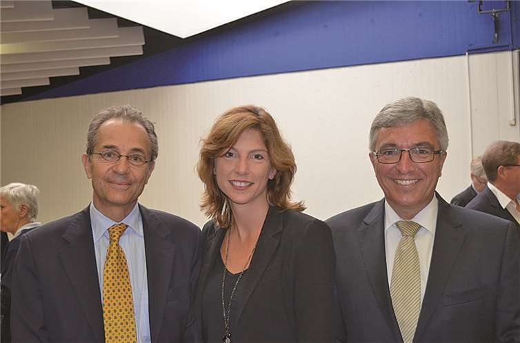 Tim Guldimann, Sabine Bätzing-Lichtenthäler, Infrastrukturminister Roger Lewentz (v.l.).  Privat