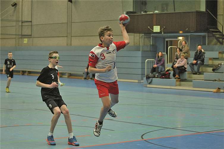 Tim Hemmerle auf dem Weg zum gegnerischen Tor. privat