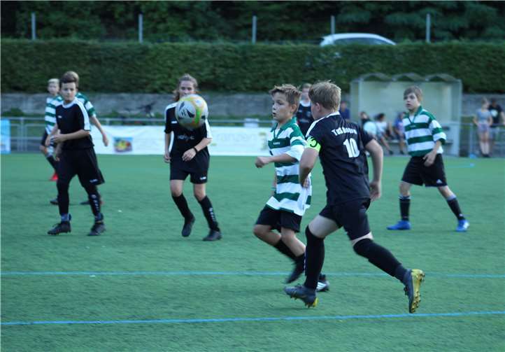 Tim Schmitt auf dem Weg zum Tor.Fotos: privat