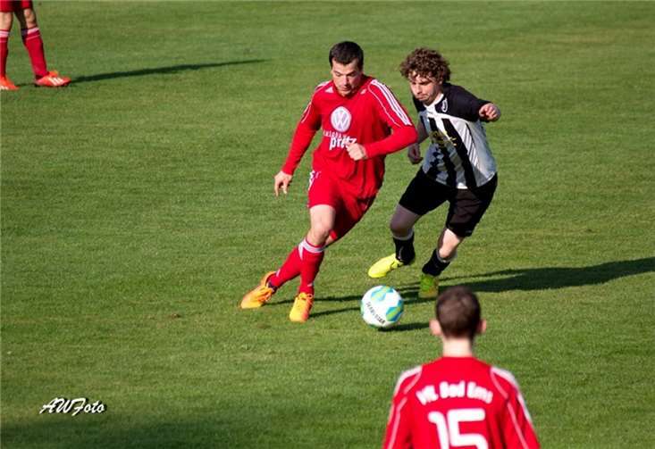 Timm Jörnhs, dreifacher Torschütze im Spiel VfL Bad Ems II - SV Friedrichsegen.AW Foto