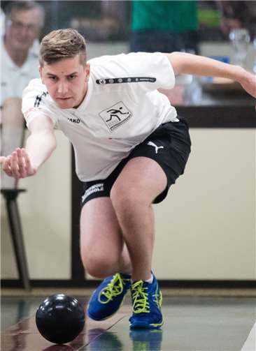 Timo Göbel gab sein Bestes mit 737 Holz (4 WP).Foto: SKM