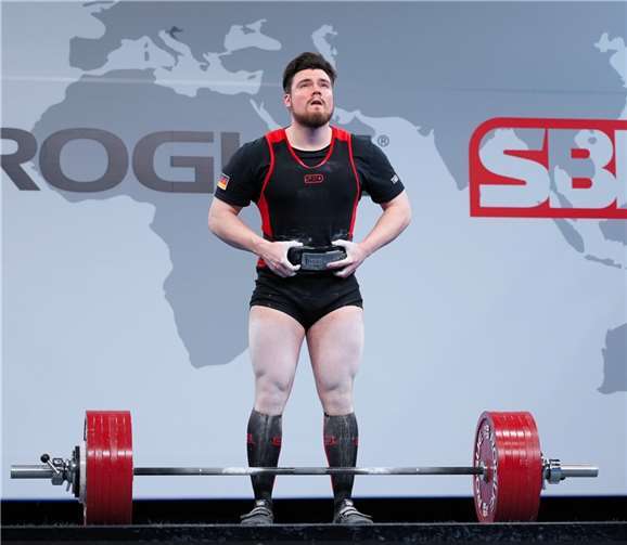 Timo Jakobi holte bei der Powerlifting Europameisterschaft den vierten Gesamtplatz.  Foto: privat