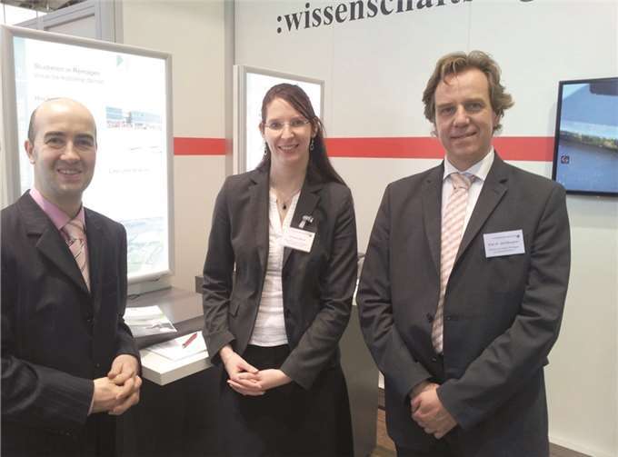 Tino Hackenbruch (Kreisverwaltung Ahrweiler), Christine Brand (RheinAhrCampus), Prof. Dr. Jens Bongartz (RheinAhrCampus). privat