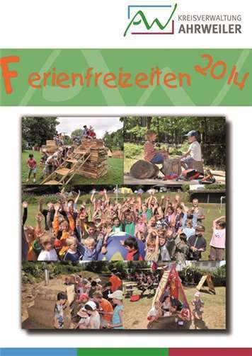 Tipps für Kids und Jugendliche: die neue Broschüre zu den Ferienfreizeiten 2014. privat