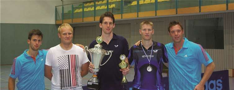 Tischtennis auf hohem Niveau gab es bei den Herren.  Privat