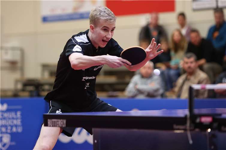 Tischtennisspieler Maciej Kubik.  Foto: Wolfgang Heil
