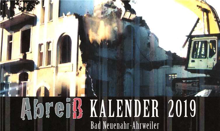 Titelseite des Kalenders. Privat