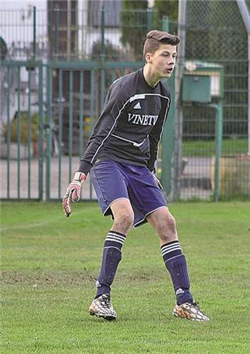 Tizian Karaschewitz bewahrte die SG Bachem/Walporzheim mit einigen Paraden vor einem Rückstand. privat