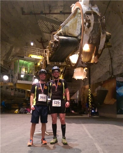 Tobias Bußmann und Sebastian Fröder Untertage.Privat