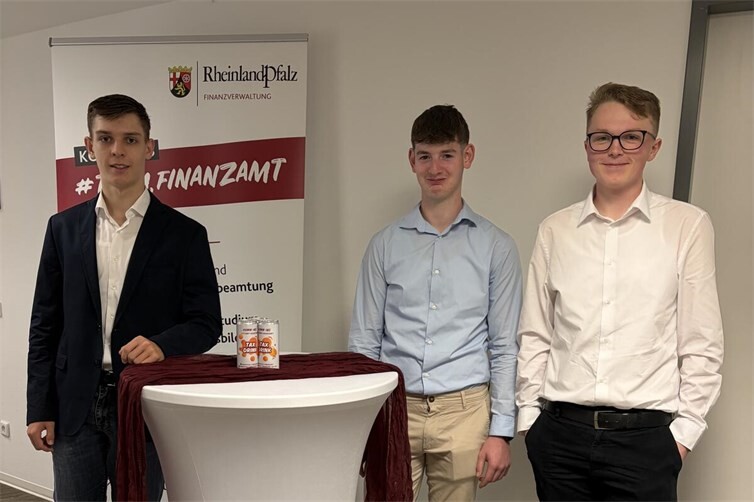 Tobias Geisbüsch, Paul Hammes und Noel Tischkin